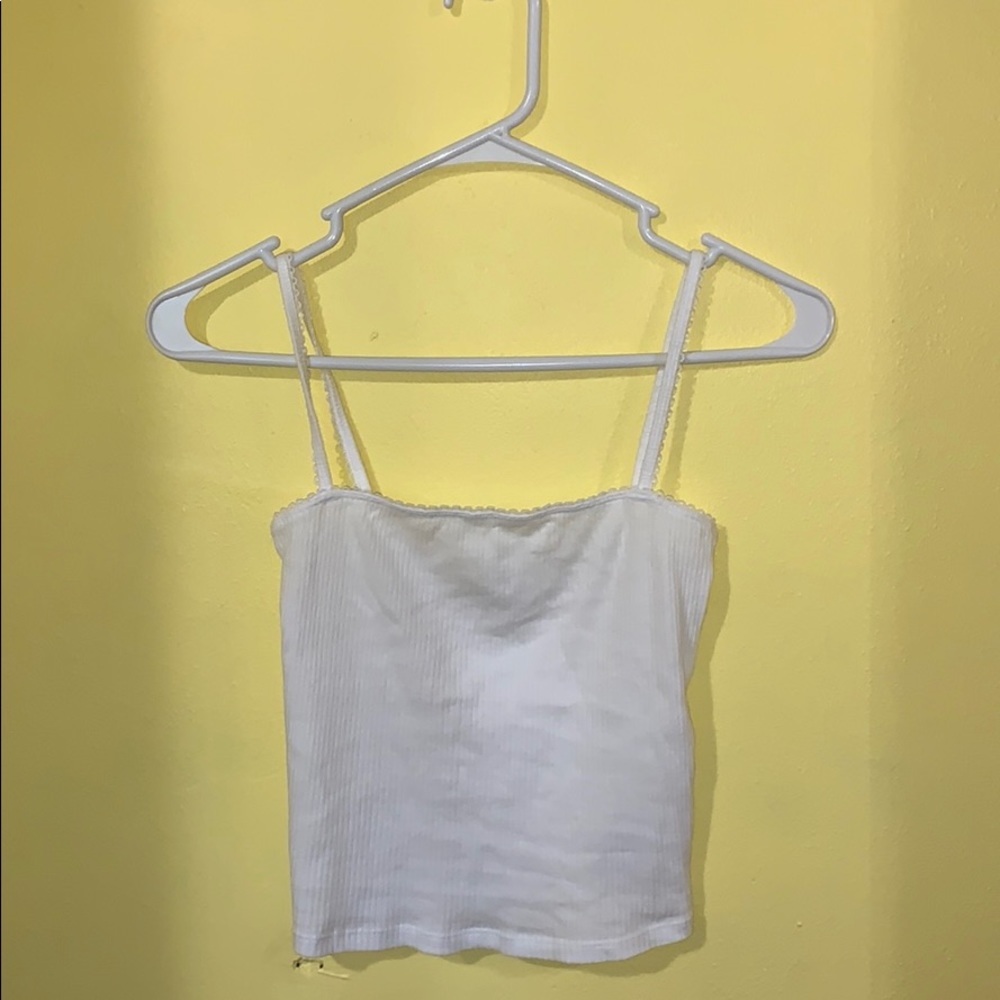White tank top